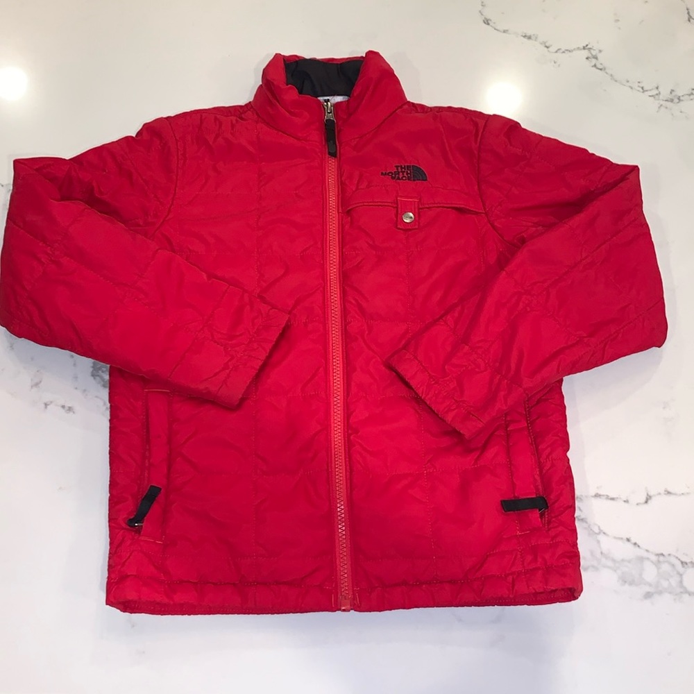 The North Face Kids Red Puffer Jacket